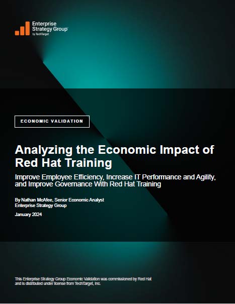 Value of Red Hat Training ESG report