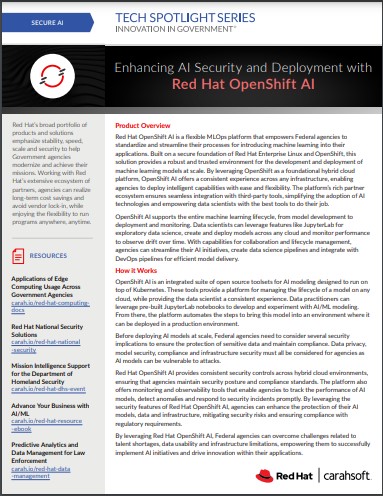 Enhancing AI Security and Deployment with Red Hat OpenShift AI