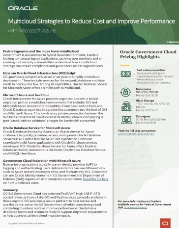 Multicloud Strategies to Reduce Cost and Improve Performance with Microsoft Azure