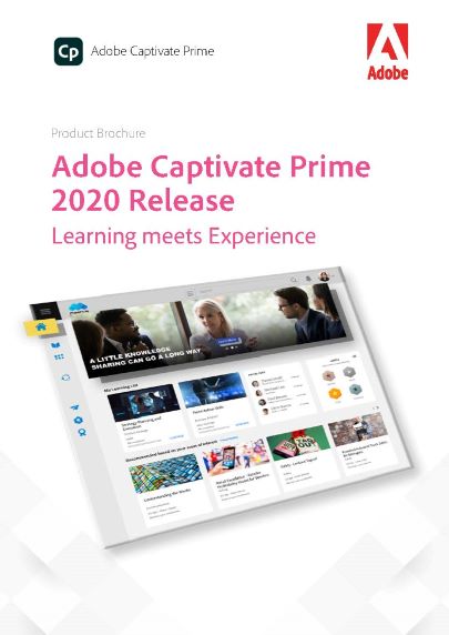Adobe Captivate Prime Brochure