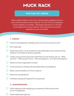 The 5 A’s of Crisis