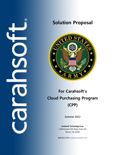 CPP Unsolicited Proposal 2022 - Army