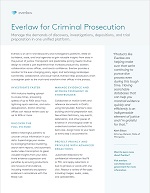 Everlaw for Criminal Prosecution