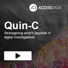 AccessData Quin-C sidebar