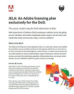JELA: An Adobe Licensing Plan Exclusively for the DOD