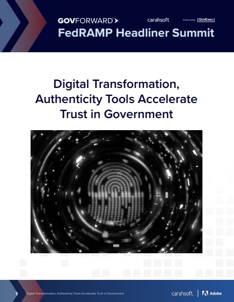 Digital Transformation, Authenticity Tools Accelerate Trust in Government
