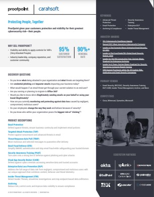 Proofpoint Partner Profile One-Pager