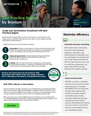 Best Practice Engine, by Bravium