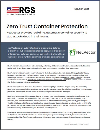 Zero Trust Container Protection