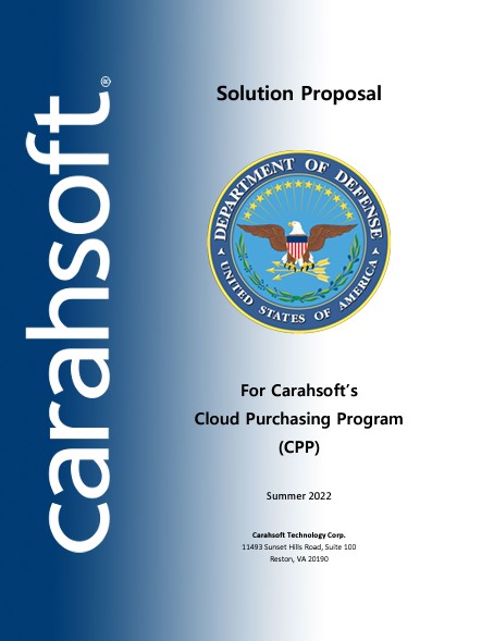 CPP Unsolicited Proposal 2022 - DoD (COCOMS)